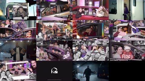 Taco Bell's Super Bowl Ad Gives Face Time to Hundreds of Fans 